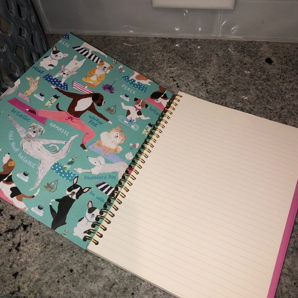 ✨NWT✨ Clementine Paper Spiral Notebook Journal Notebook Set of 2 Dog Print Theme - Picture 7 of 15
